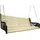 QLS Hollywoodschaukel 150 cm mit Holzleisten bis 300 kg Belastbar