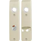 HOPPE Kurzschild-Paar 202KP Alu. F2 Bad SK/OL