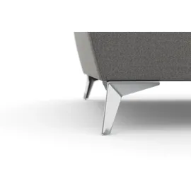 sit&more 2-Sitzer SIT & MORE "Latigo", grau, B:191cm T:90cm, Sofas, mit hochwertigen Metallfüßen