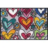 Wash+Dry With Love 40 x 60 cm Mehrfarbig