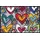 Wash+Dry With Love 40 x 60 cm Mehrfarbig