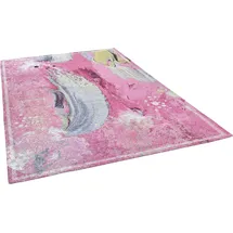 Gino Falcone Teppich Cosima pink multi 160 H: 0,6