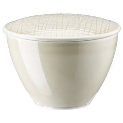 Rosenthal Zuckerdose Mesh Cream Zuckerdose, Porzellan beige