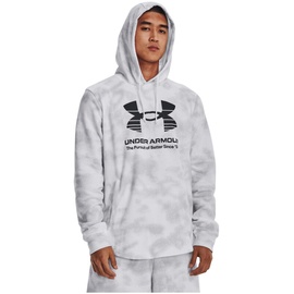 Under Armour Rival French Terry Hoodie Herren 100 - white/gray mist/black XL