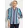 GOLDNER Hemdbluse mit Streifenmuster Blau 38