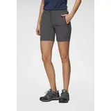 POLARINO Trekkingshorts schmal Grau 46