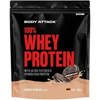Body Attack 100% Whey Protein Kekse Pulver 900 g