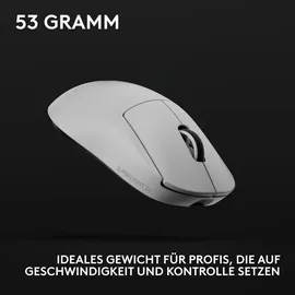 Logitech Pro X Superlight 2c Weiß