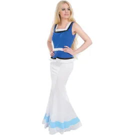 Chaks Falbala Kostüm Damen, offizielles Asterix und Obelix Outfit, 2-teiliges Gallierin Set für Karneval & Comic Con