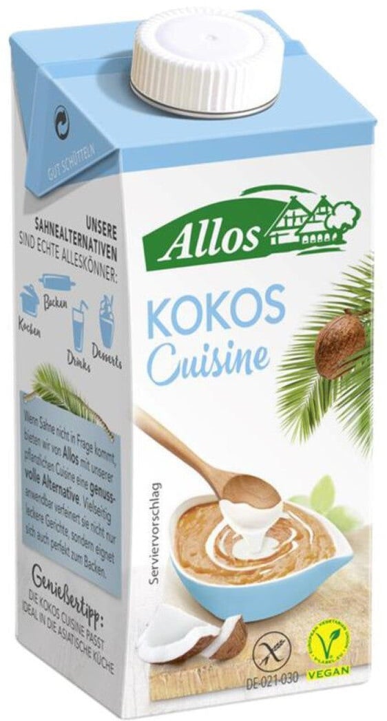 Allos Kokos Cuisine Sahneersatz glutenfrei 200 g