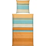 Erwin Müller Bettwäsche in apricot | 135x200 cm)