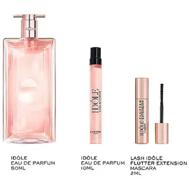 Lancôme Idôle Eau de Parfum 50 ml + Lash Idôle Mascara 2 ml + Eau de Parfum 10 ml Geschenkset