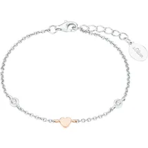 s.Oliver Armband mit Zirkonia aus 925 Sterling Silber Größe 14+2 cm