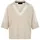 Marc Cain Zweifarbiger V-Pullover Beige S