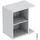 Geberit iCon Schrank mit Konsolenplatte, 3 Fächer, 502324013,