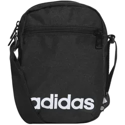 adidas Unisex Umhängetasche - Linear Org, recyceltes Polyester, 21x15x5cm (HxBxT) Schwarz