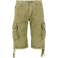 Alpha Industries Shorts Jet Short Short für Herren Light Olive