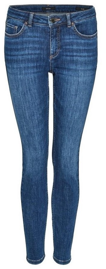 OPUS Skinny-fit-Jeans Hose Denim Elma strong blue blau 34 L28