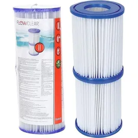 BESTWAY Filterkartusche Gr. II 2006 l/h 2er Set