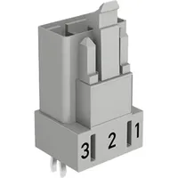 WAGO 890-833 Netz-Steckverbinder WINSTA MINI Stecker, für Leiterplatten, gerade,