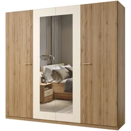 Home Affaire Drehtürenschrank Bitry 228 x 214,5 x 59 cm Beige