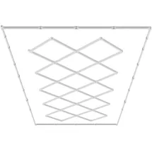 Vevor LED-Garagenleuchten 14 quadratisch kaltweiß