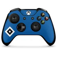 DeinDesign Skin kompatibel mit Microsoft Xbox One X Controller Folie Sticker HSV Logo Hamburger SV