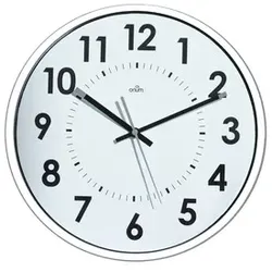 CEP Wanduhr Quarz Ø 30cm analog weiß 2112470021 11247