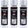 TECPO 3x Tecpo Felgensilber-spray, Felgenlack Lackspray, 500 ml