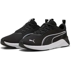 Laufschuh PUMA "SOFTRIDE HARLI WNS", Gr. 40,5, puma schwarz, puma weiß, galactic gray, Textil, sportlich, Schuhe