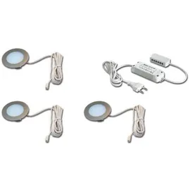 Hera 3er-Set LED-Einbauleuchte 3W ww Tr.24/15W 61056938002