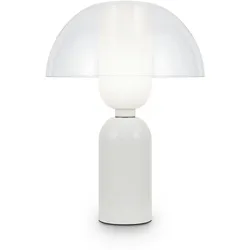 Maytoni Tischleuchte Memory Weiß Glas Metall Für Wohnzimmer, Küche, Schlafzimmer, Esszimmer, Büro
