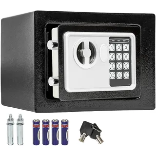 Tectake Elektronischer Safe / Doppelbolzen-Verschlusssystem / keine Sicherheitsstufe