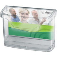 Sigel LH326 Visitenkartenhalter Acryl, Transparent