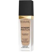 Eveline Cosmetics Wonder Match langlebiges Flüssig Make-up mit Hyaluronsäure