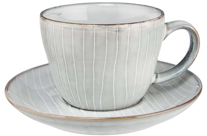 BUTLERS HENLEY Kaffeetasse mit Untertasse 270ml Geschirr  