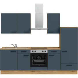 Nobilia Küchenzeile Easytouch I 270 cm blau
