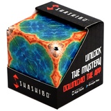 Shashibo Formwechsel Zauberwürfel - Preisgekrönt, Patentiert - Anti Stress Spielzeug - 36 Seltenerdmagnete - 3D Infinity Cube - Shashibo Magnetwürfel in Über 70 Formen Verwandelbar (Earth)
