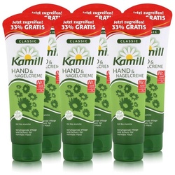 Kamill Hautcreme »Kamill Hand & Nagelcreme Classic 133 ml - mit natürlicher Kamille (6er Pack)«