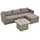 Merxx Gartenlounge-Set 2-tlg. Beige