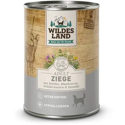 Wildes Land 400g Ziege mit Kürbis