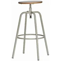 JAN KURTZ Barhocker Paris, höhenverstellbar, Taupe