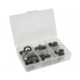 Boomracing Modellbausatz High Performance Full Ball Bearings Set Rubber Sealed (17 Total) for H