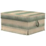 Dekoria Sofahusse Ektorp Bromma Hocker, Living beige|grün