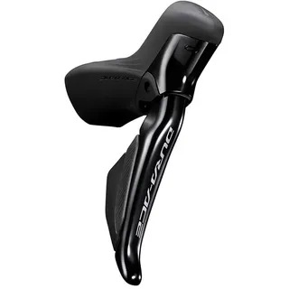 Shimano Unisex – Erwachsene Dura Ace Di2 ST-R9270 Mod. 22 Schalt-/Bremshebel, Schwarz/Silber, Einheitsgröße