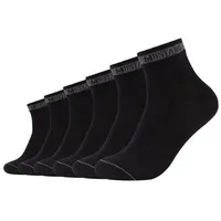 Mustang Kurzsocken, (6er Pack), mit hohem Baumwollanteil Mustang schwarz