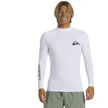 QUIKSILVER Upf50 Langarm-rashguard - White - L