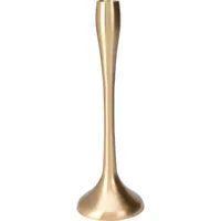 Home & Styling Collection Kerzentablett Goldener Kerzenständer Metall Gold