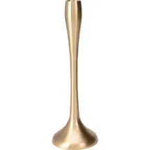 Home & Styling Collection Kerzentablett Goldener Kerzenständer Metall Gold