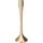Home & Styling Collection Kerzentablett Goldener Kerzenständer Metall Gold